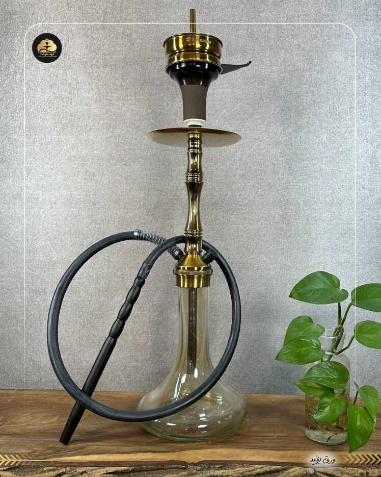 قلیان کارمانیا تنه شمش 007. مسافرتی طلایی