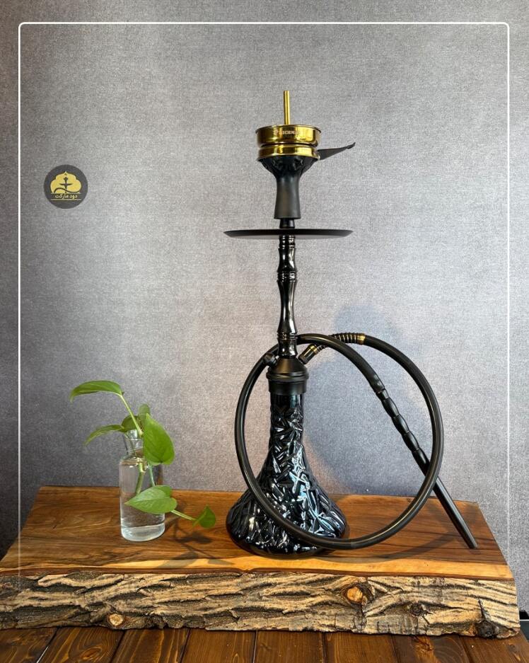 قلیان کارمانیا مسافرتی تنه کوتاه تنه شمش کد 007