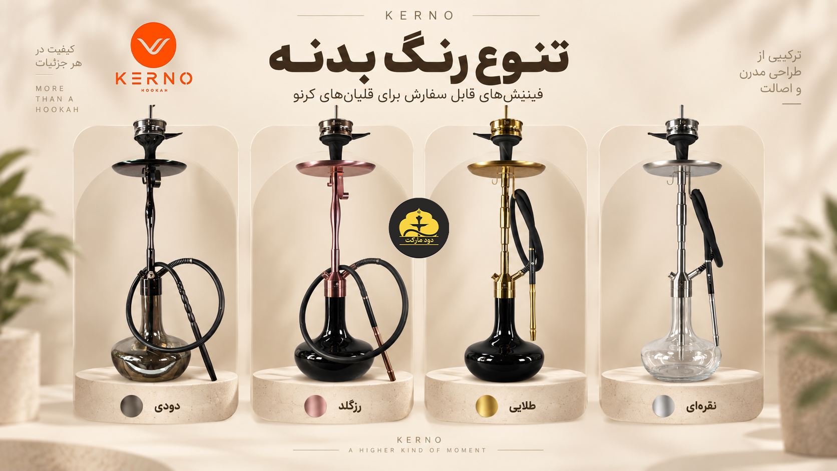 رنگ بندی محصولات کرنو اورجینال