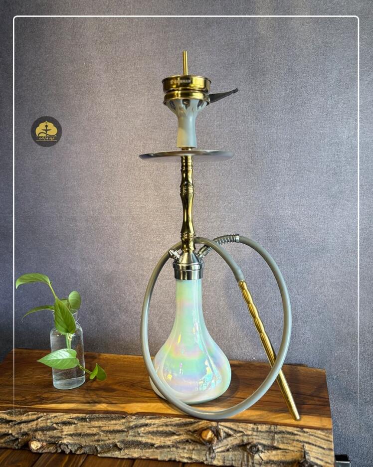 قلیان لوکس مسافرتی تنه کوتاه کارمانیا کد 007