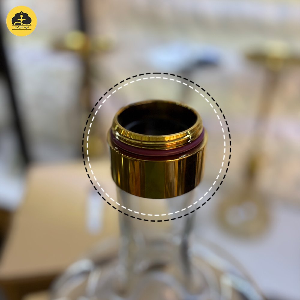  اورینگ قلیان کرنو آب‌بند از جنس سیلیکون با سطح مقطع گرد است
