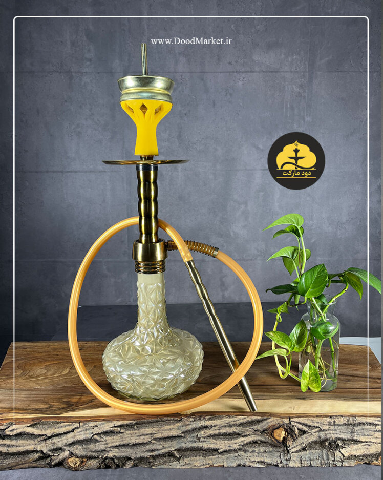  قلیان کارمانیا تنه کوتاه سوپاپ Buzz | طلایی زیتونی